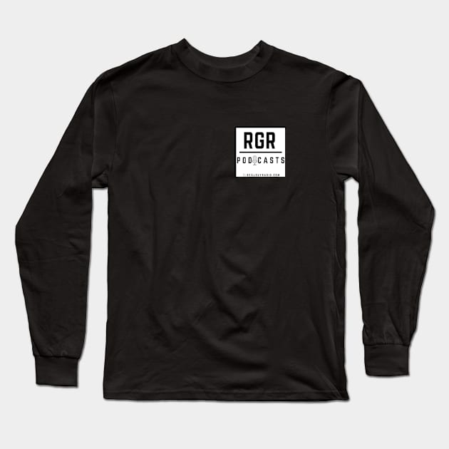 Real Guy Radio - MICROPHONE Long Sleeve T-Shirt by Real Guy Radio Merch